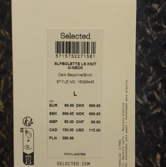 Selected Knit O-neck - Picture 4 of 5